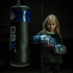 DBX Bushido 6oz Boxing Gloves for Kids - Junior Blue kék kesztyű