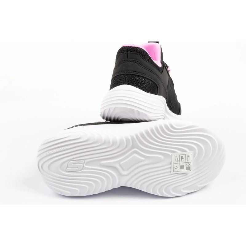 Skechers Bounder Pro Slip-Ins Kids' Sports fekete utcai cipő 303690L/BLK