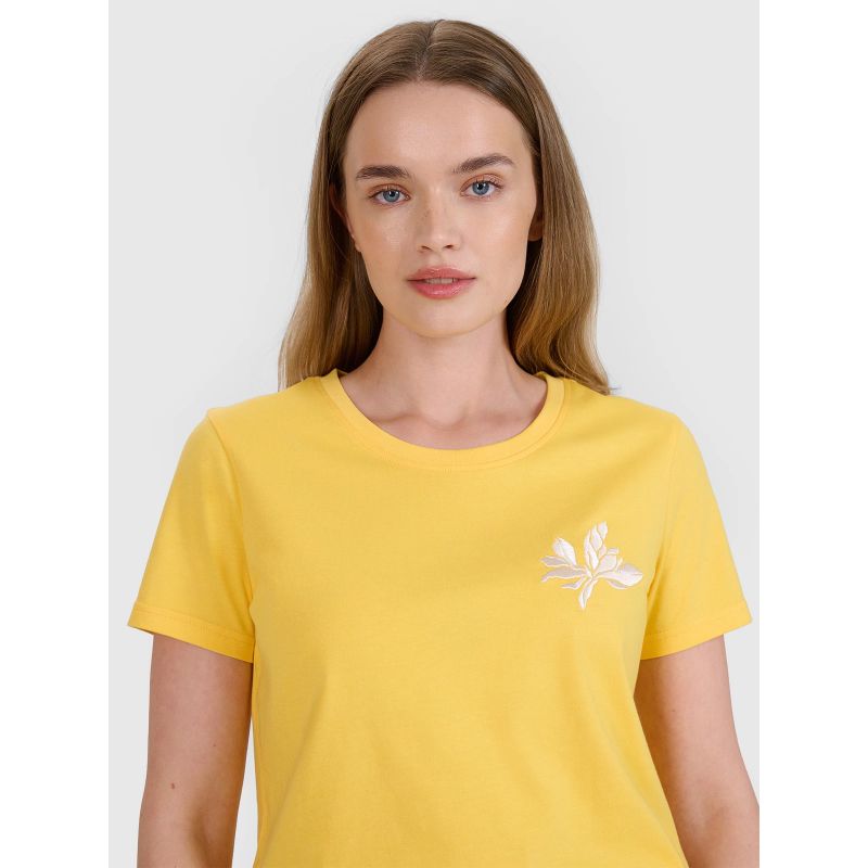 4f Women's regular printed T-shirt 4FRSS25TTSHF2693-71S General