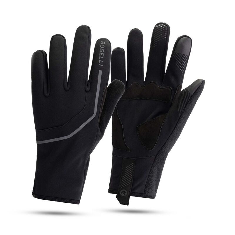Rogelli APEX winter gloves black 2XL fekete kesztyű