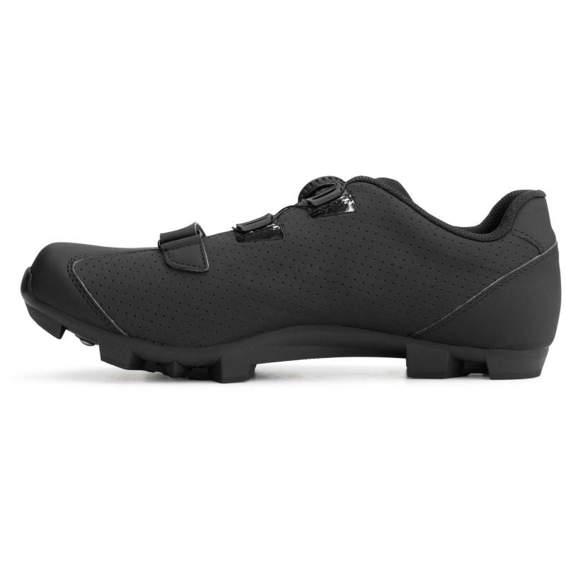 Rogelli MTB R400X black fekete kerékpáros cipő SIROG351774.38