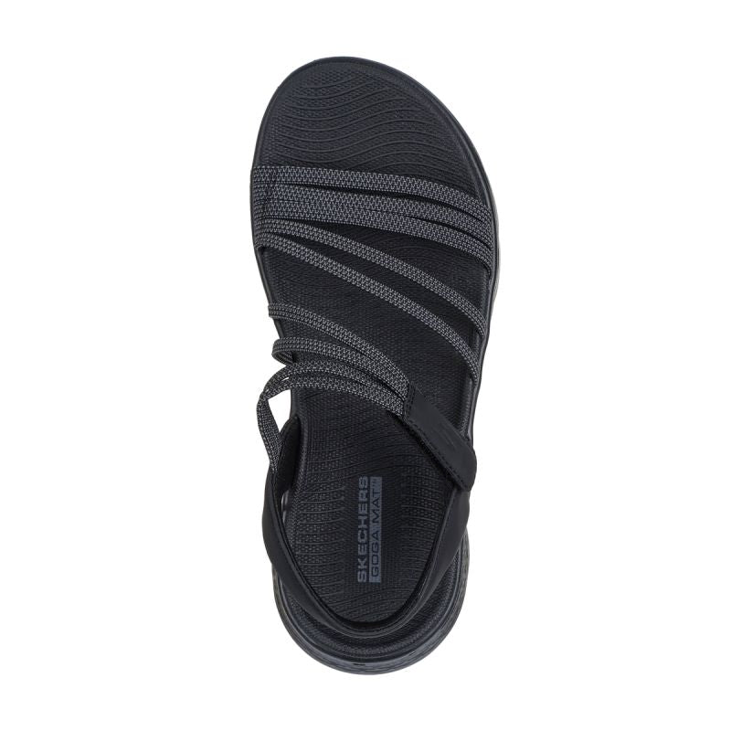Skechers Women's GO WALK FLEX SANDAL EMMA 141473 BKGY