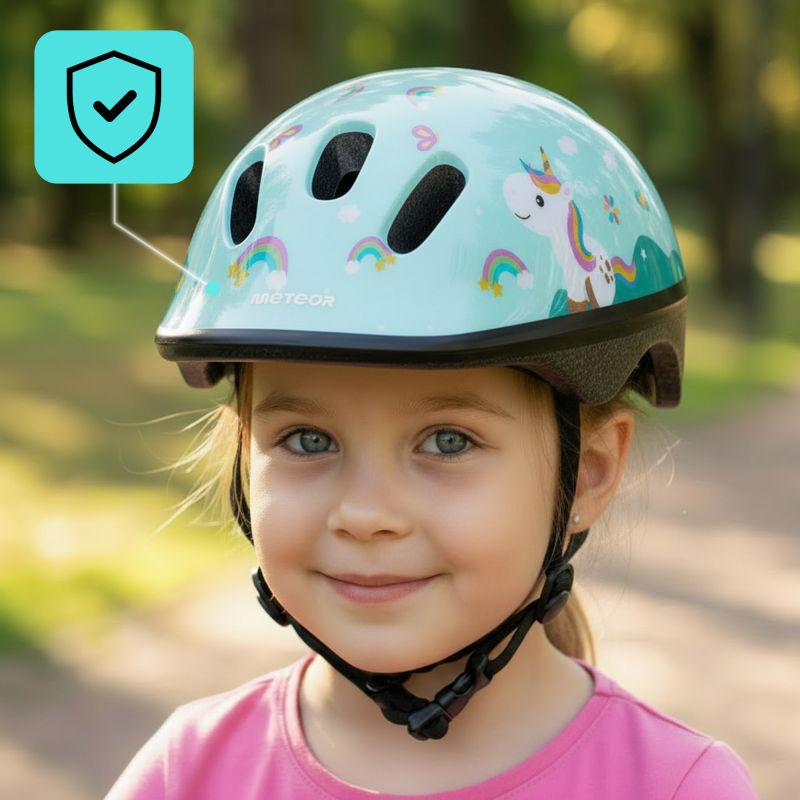 Meteor KS06 XS Bike Helmet 44-48 cm Pony uniw helmets