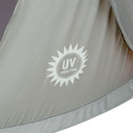NILS CAMP NC3142 Self-Placing Beach Tent Red-Gray