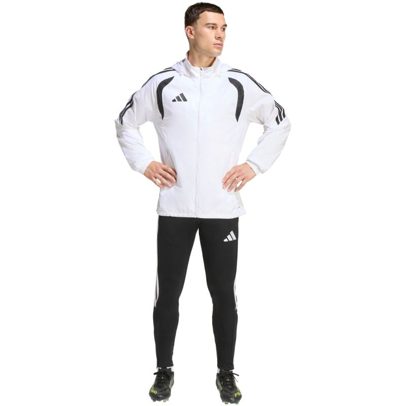 Men's adidas Tiro 26 League Windbreaker White JY9734 fehér kabát