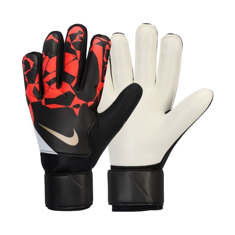 Nike Match Goalkeeper Gloves Black and Red 011 piros kesztyű 1610159