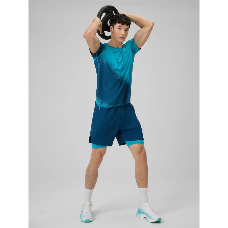 4F Men's quick-drying regular training T-shirt póló 4FRSS26TFTSM2341-48A