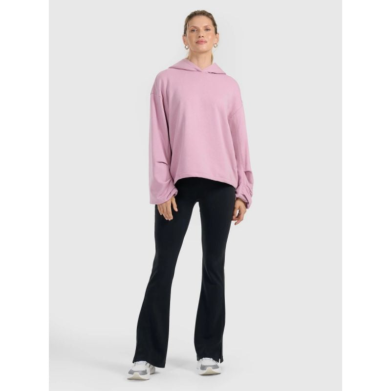 4f Women's sweatshirt with hood, open, 4FRAW25TSWSF2462-56S General