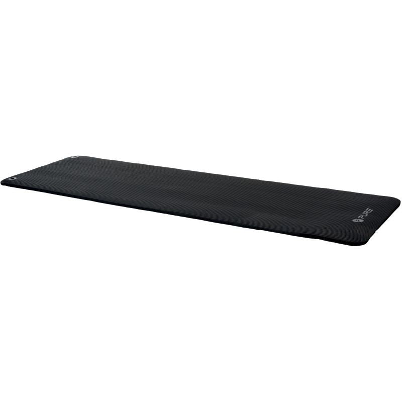 Pure 2 Improve NBR BLACK EXERCISE MAT .5CM WITH HOLES fekete mats, training equipment