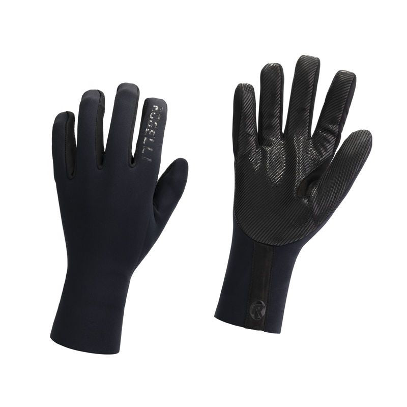 Rogelli NEOFLEX winter gloves black fekete kesztyű