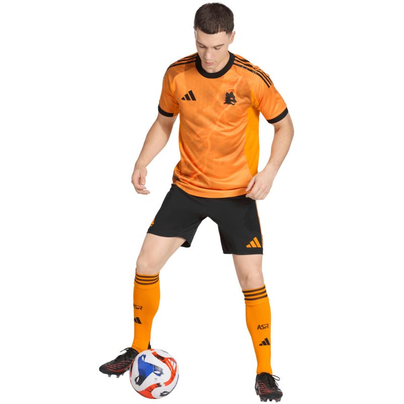 Men's adidas AS Roma 25/26 orange jersey JP4801 narancssárga futball mez