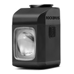 Rockbros M8 front bike light with remote control 10m rechargeable 4000 mAh - black