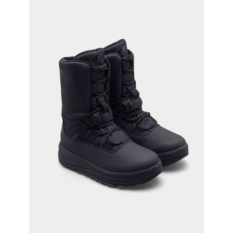 Winter snow boots 4F W 4FRAW24FSBSF012-20S fekete bakancs