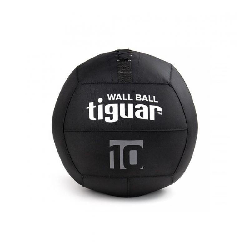 Tiguar wallball 10 kg medicine ball fekete kiegészítő TI-WB010