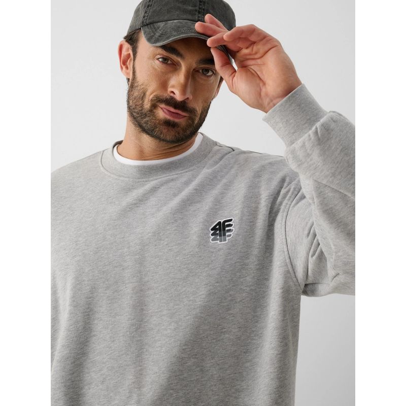4F Men’s Sweatshirt pulóver 4FRAW26TSWSM3303-27M