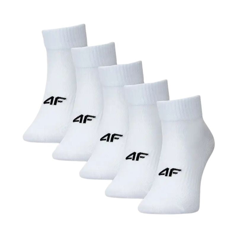 Men's socks 4F M480 5 pack 4FWMM00USOCM480 10S fehér clothing