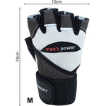 Enero Fitness Gloves Man'S Power Rm Fit fekete kesztyű
