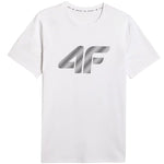 Men's T-shirt 4F M3342 white 4FWMM00TTSHM3342 10S fehér póló