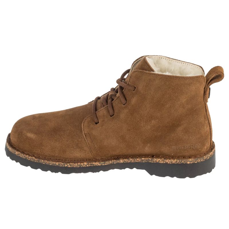 Birkenstock Uppsala Mid Shearling 1028148 Brown barna papucs
