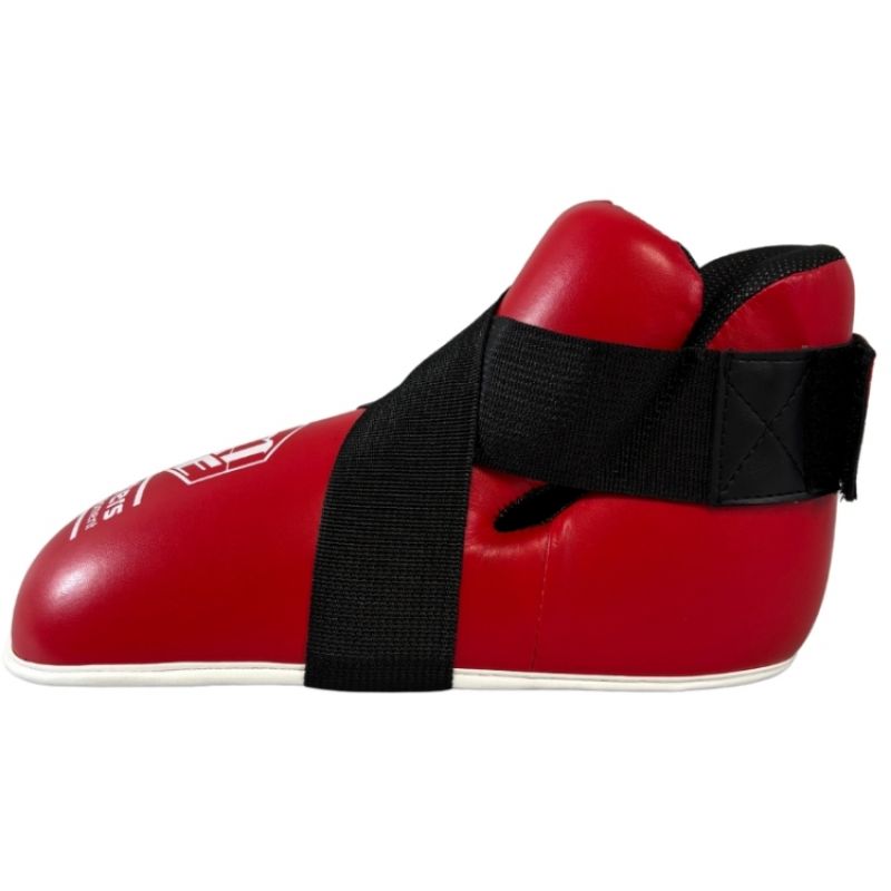 MASTERS FIGHT EQUIPMENT OSPU-1W KIDS Foot Protectors (WAKO APPROVED) (PRICE CHANGE) fekete védőfelszerelés 030611-2XS