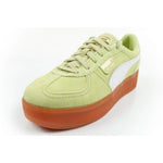 Puma women's sports sneakers Palermo platform fashionable zöld utcai cipő