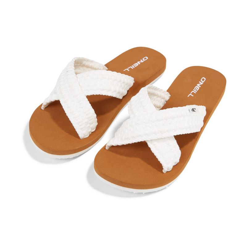 O'Neill Ditsy Bloom Slides W Flip-Flops fehér papucs