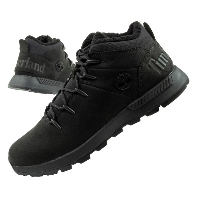 Timberland Men's Sprint Trekker Mid Insulated Hiking Boots, Black fekete utcai cipő