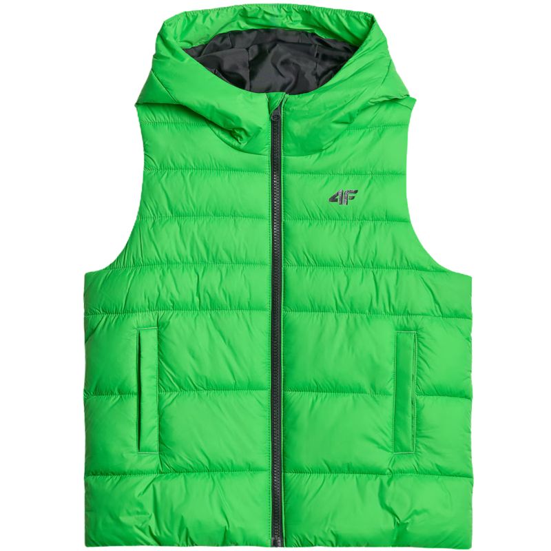 Boy's vest 4F M313 4FJWSS26TVJAM313 41S zöld clothing