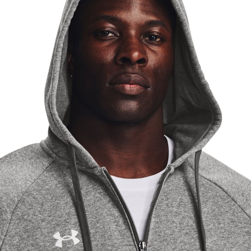 Under Armour Armor Rival Fleece FZ Hoodie M 1379767 025 Pulóver