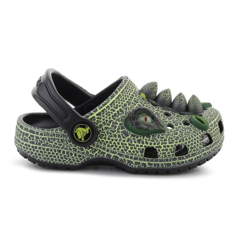 Crocs Classic Iam Scary Dino Clog T Kids Black