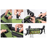 Rockbros TL002 ROAD TO SKY 1.5L Handlebar Waterproof - Green zielony hátizsák 5907769384219-211530