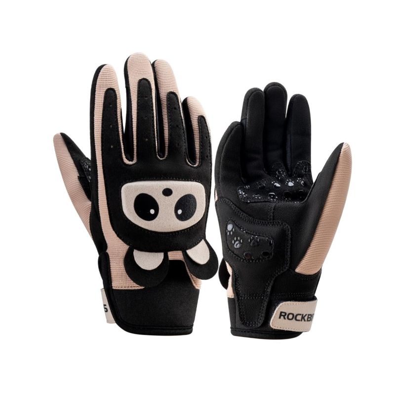 Rockbros children's sports gloves black- rózsaszín kapuskesztyű SI16310008002