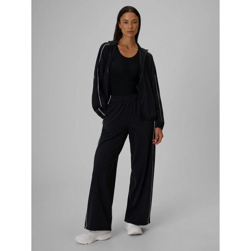 Women's quick-drying wide-leg trousers 4F