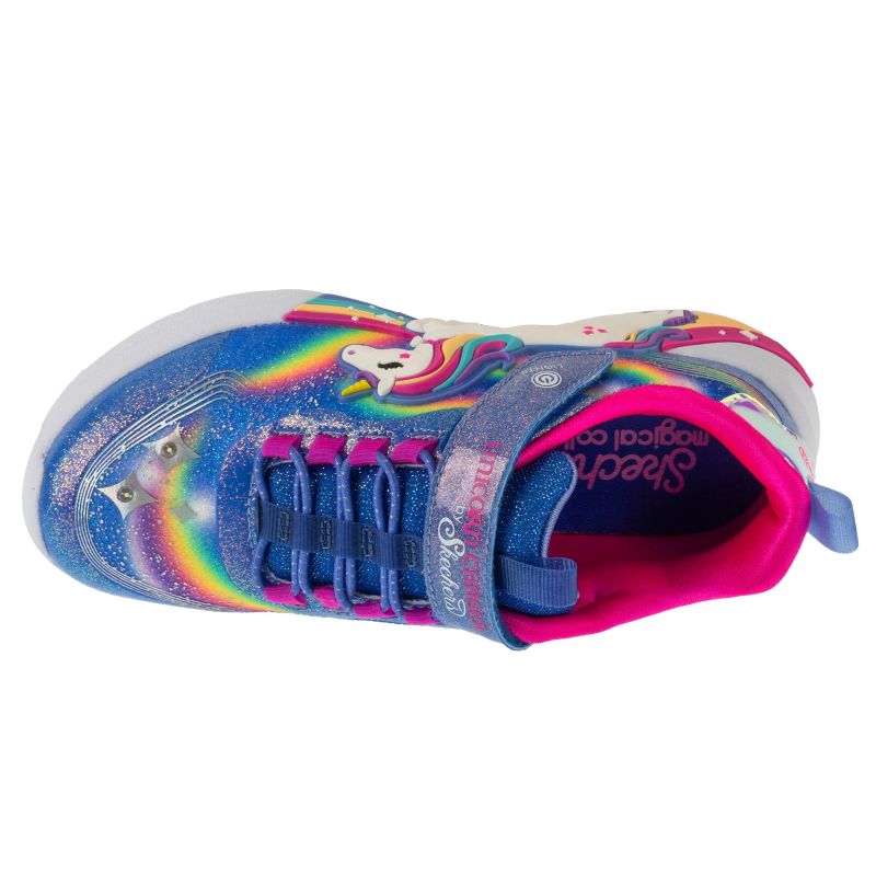 Skechers Unicorn Chaser kék utcai cipő 302298L-BLMT