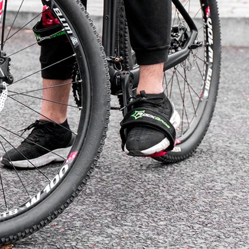 Rockbros Bicycle Pedal Straps 2 pcs - Black