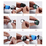 Rockbros electronic bicycle bell - black