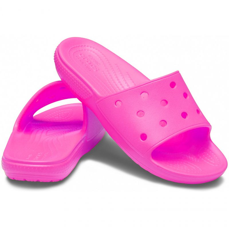 Crocs Classic Slide W 206121 6QQ flip-flops rózsaszín papucs