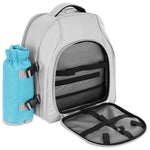 Enero Thermal Picnic Backpack Blue And Grey 25l Camp szürke backpacks, tourist equipment