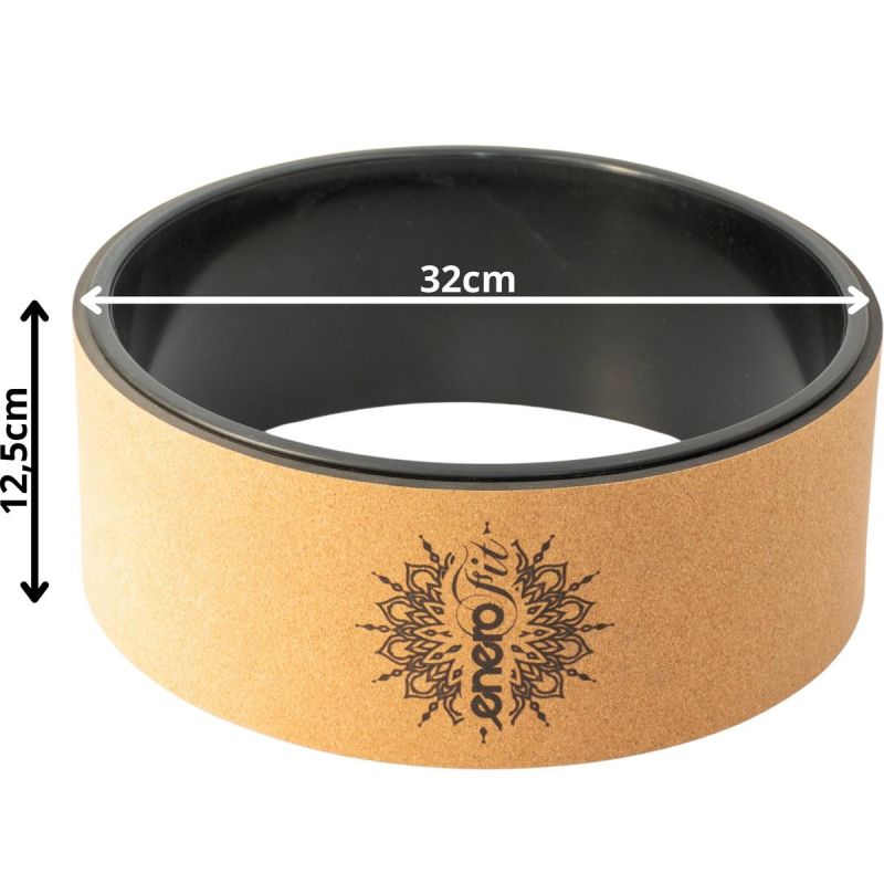 CORK WHEEL FOR YOGA EXERCISES ENERO FIT