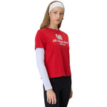 4F Women's T-shirt F2738 62S piros póló