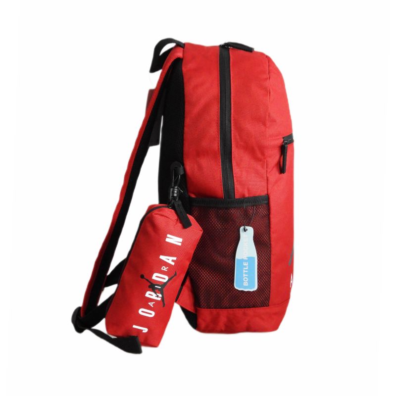 AIR Jordan School Backpack Gym Red + Pencil Case - uniwersalny pencil cases, backpacks