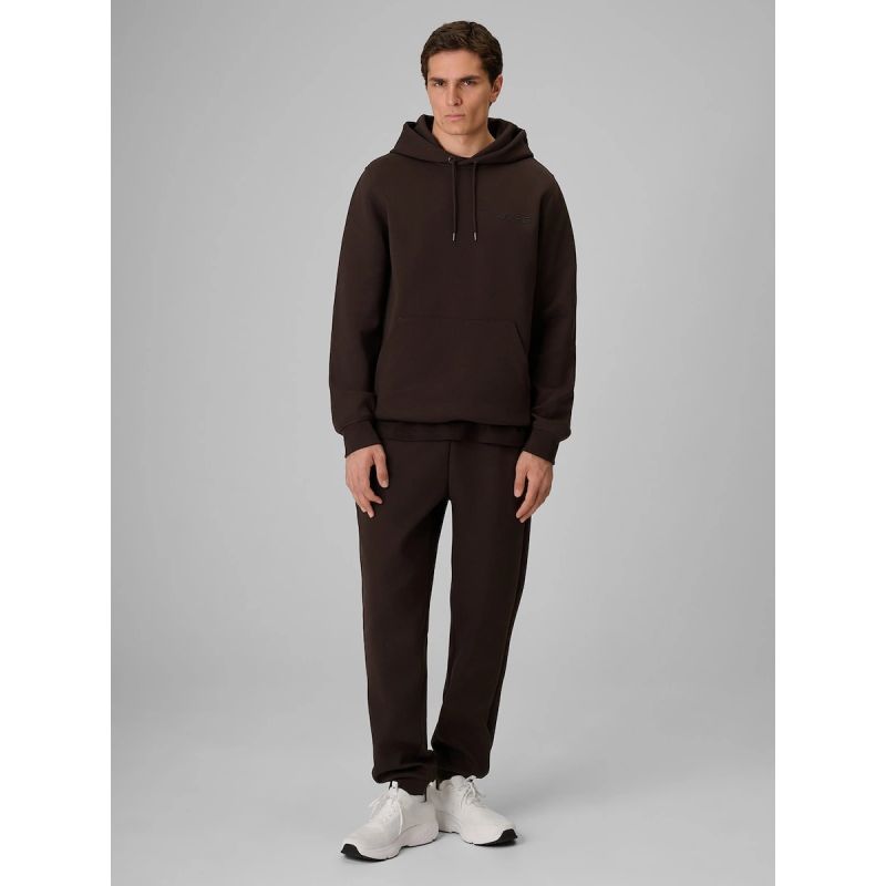 4F Men's regular hooded sweatshirt | Robert Lewandowski férfi kapucnis pulóver RL9KSS26TSWSM2954-80S