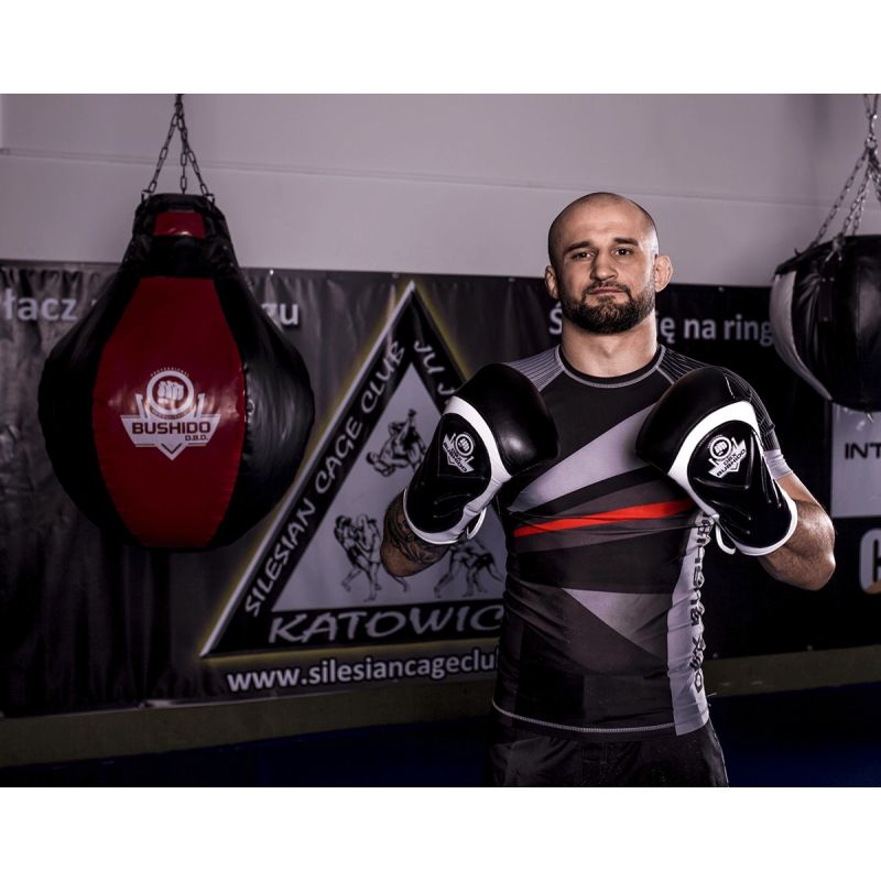 DBX Bushido 10oz Boxing Gloves - Blaze White - Legacy Series fehér kesztyű