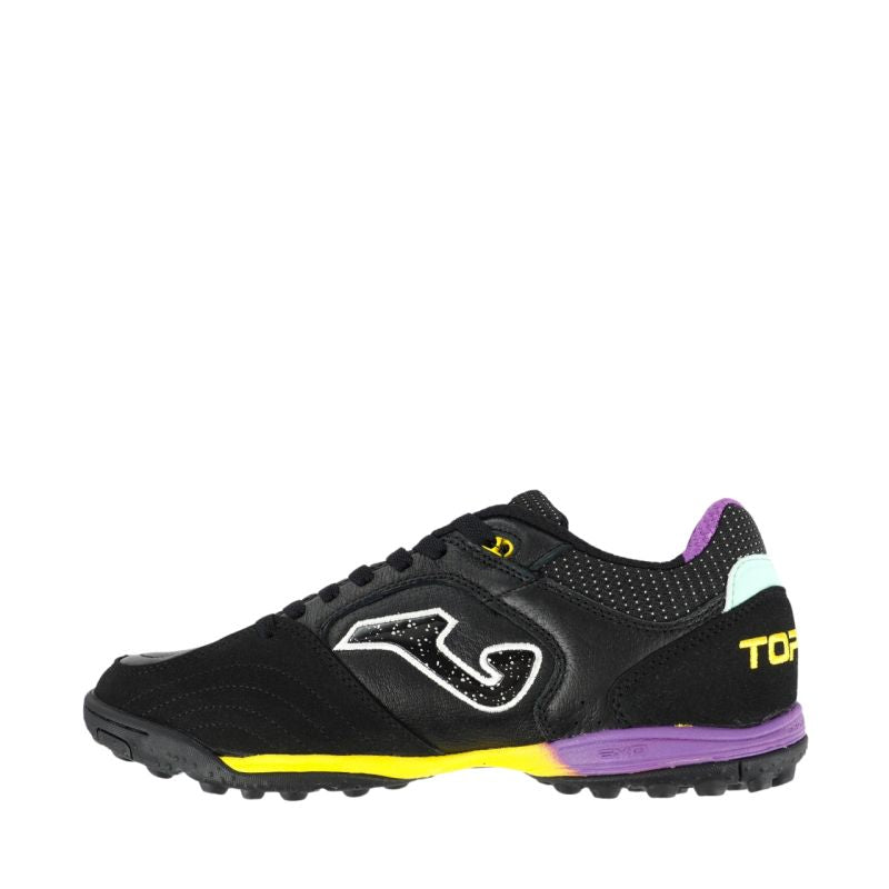Joma Top Flex 2601 Turf Black Football Boots fekete focicipő TOPS2601TF