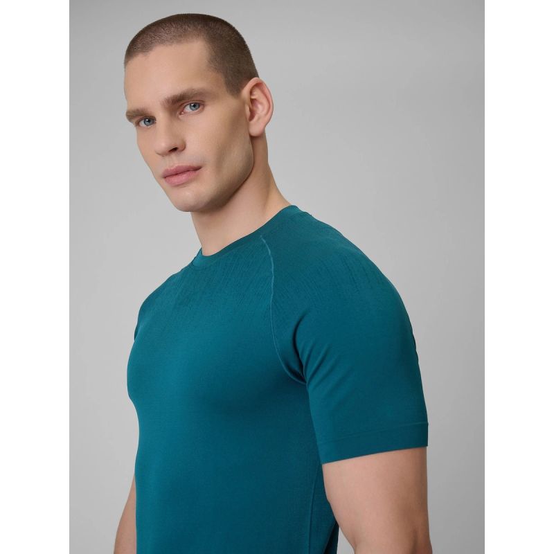 Men's seamless slim training shirt 4F