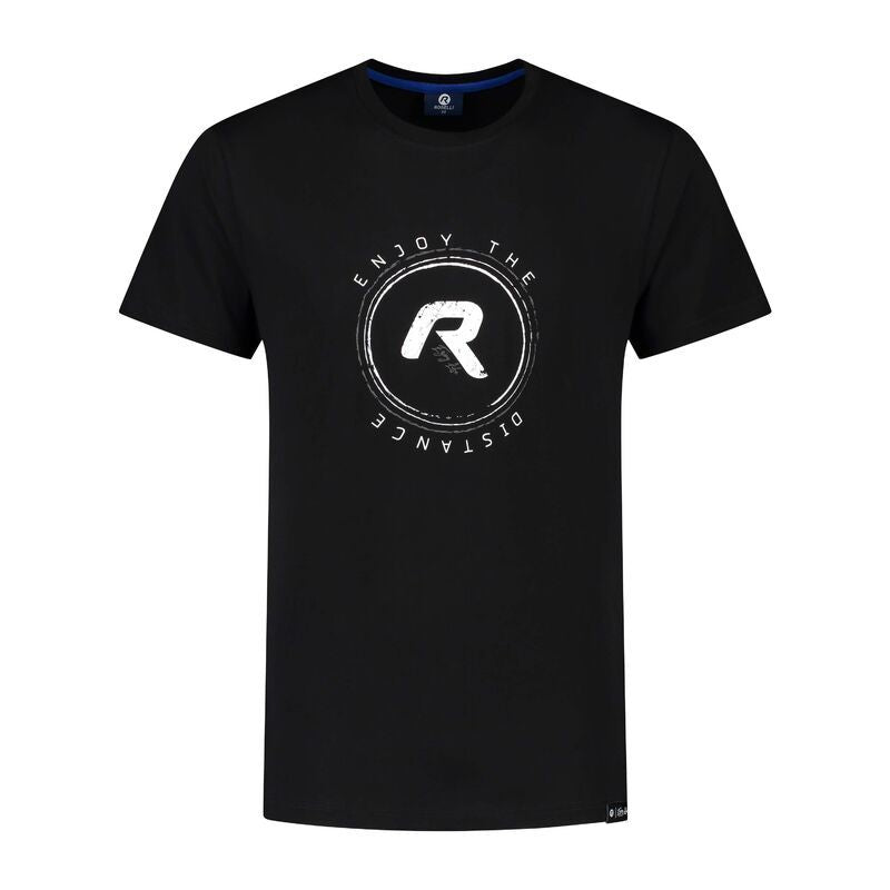 Rogelli men's t-shirt GRAPHIC black 2XL fekete póló
