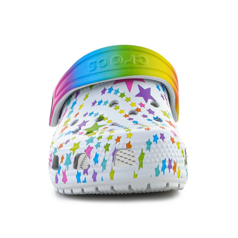 Crocs Classic Disco Dance Party Clog T Shimmer/Multi Flops