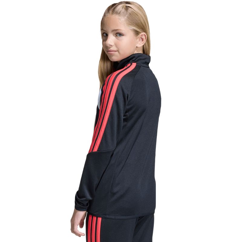 adidas Tiro 26 League Training Top for kids, black, white, and red, JY7159 104cm pulóver