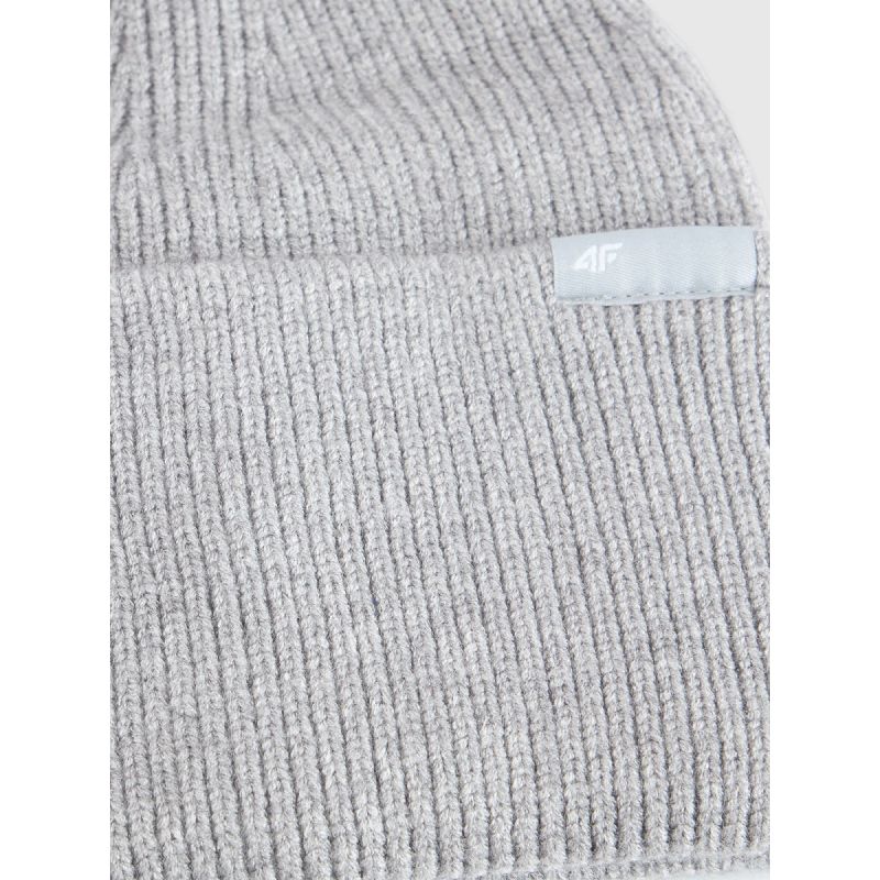 Winter beanie hat 4F 4FRAW25ACAPU0738-25M kötött sapka