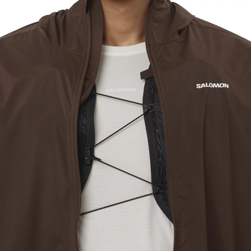 Salomon Sense Aero Wind JKT Brown 2XL